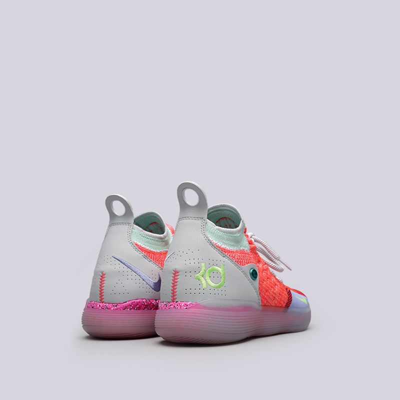 мужские розовые баскетбольные кроссовки Nike Zoom KD11 AO2604-600 - цена, описание, фото 4
