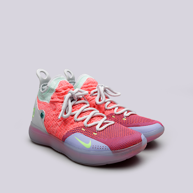 мужские розовые баскетбольные кроссовки Nike Zoom KD11 AO2604-600 - цена, описание, фото 3