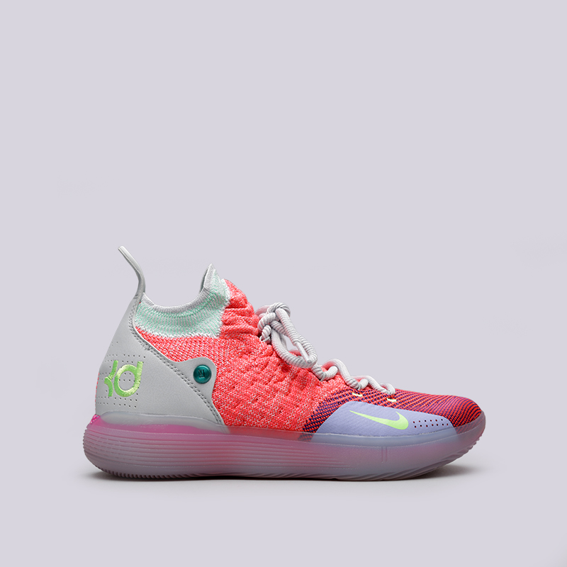 мужские розовые баскетбольные кроссовки Nike Zoom KD11 AO2604-600 - цена, описание, фото 1