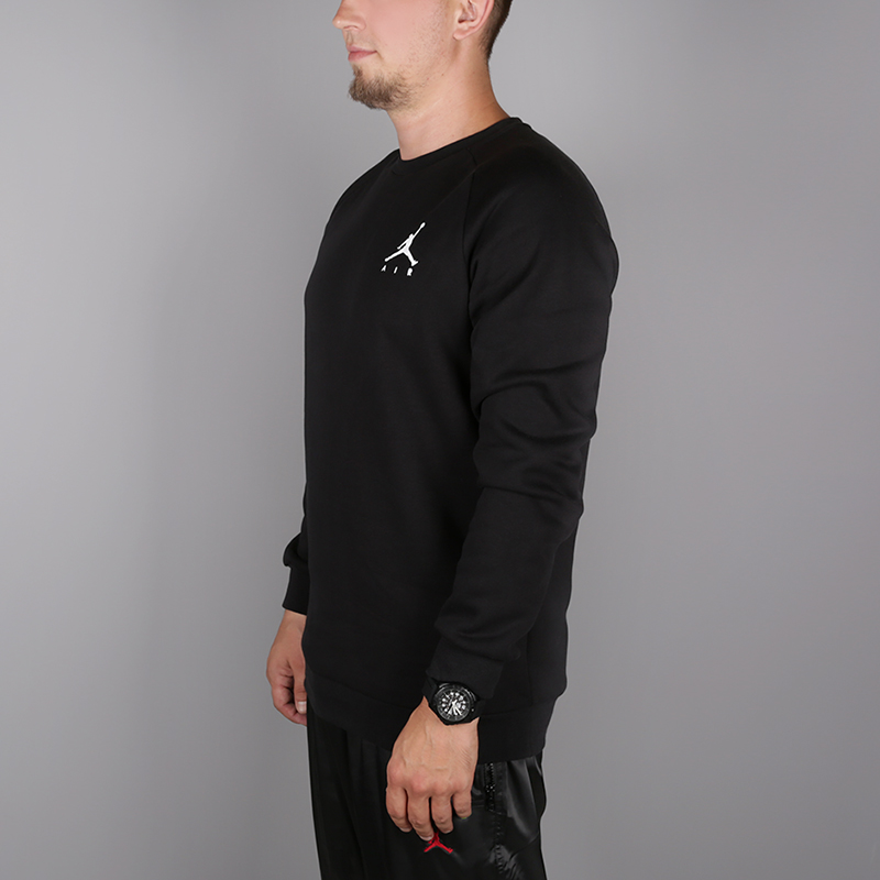 мужская черная толстовка Jordan Jumpman Air Fleece 940170-010 - цена, описание, фото 3