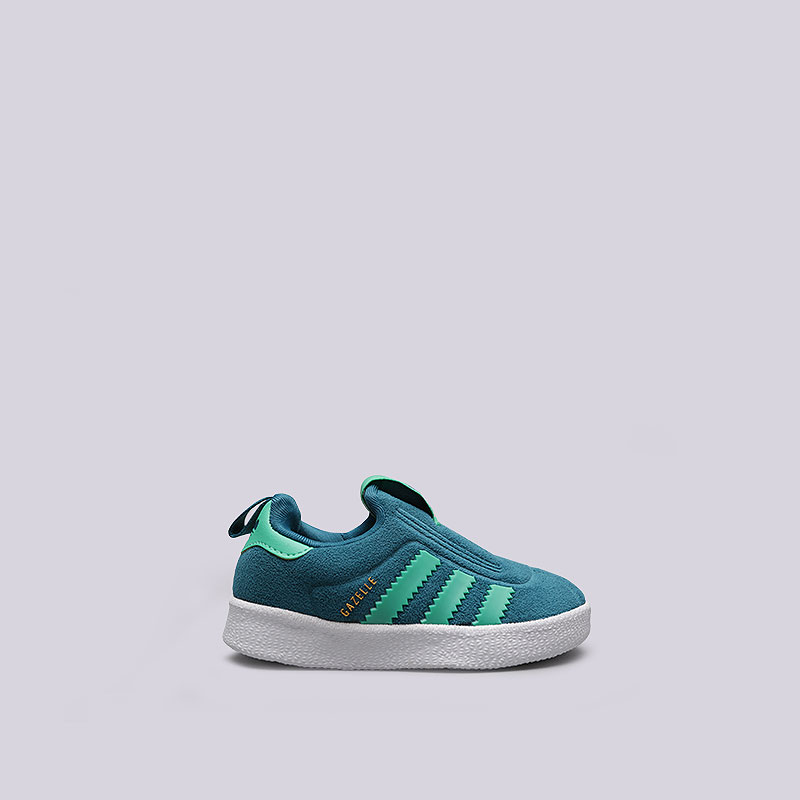 

Кроссовки adidas, Голубой;салатовый, Gazelle 360 I