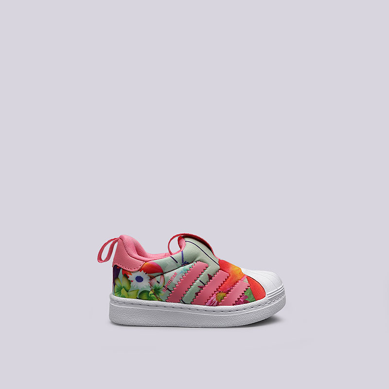 

Кроссовки adidas, Розовый;белый, Seperstar 360 I