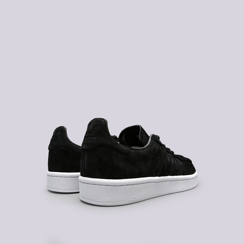 мужские черные кроссовки adidas Campus Stitch And Turn BB6745 - цена, описание, фото 4