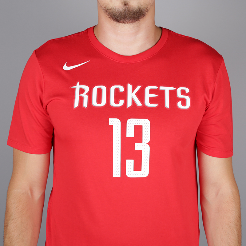 мужская красная футболка Nike Harden Houston Rockets 870776-659 - цена, описание, фото 2
