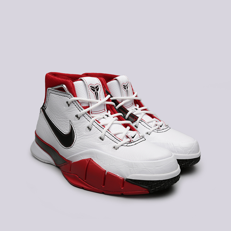  белые баскетбольные кроссовки Nike Kobe 1 Protro AQ2728-102 - цена, описание, фото 3
