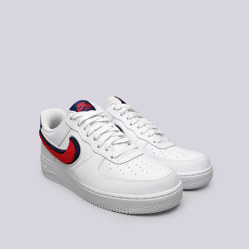 мужские белые кроссовки Nike Air Force 1 '07 LV8 823511-106 - цена, описание, фото 2