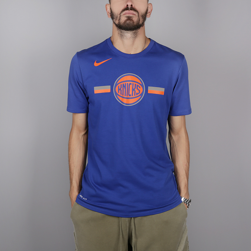 мужская синяя футболка Nike New York Knicks 933543-495 - цена, описание, фото 1