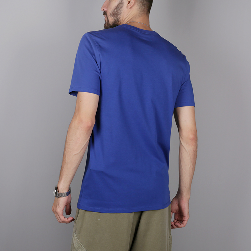 мужская синяя футболка Nike New York Knicks 933543-495 - цена, описание, фото 4