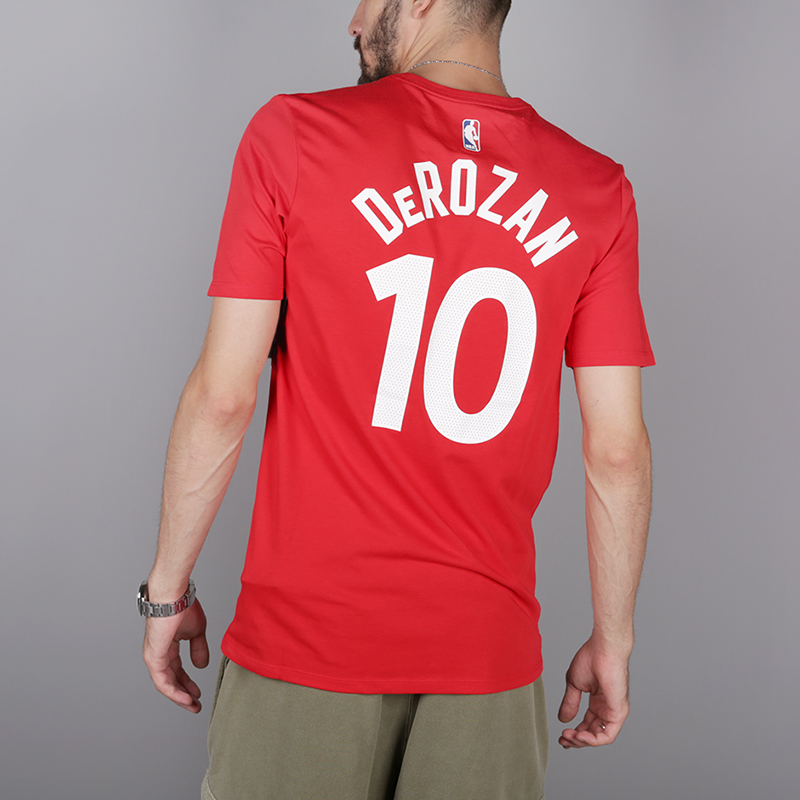 мужская красная футболка Nike DeMar DeRozan Toronto Raptors 870810-660 - цена, описание, фото 4