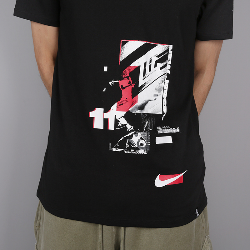 мужская черная футболка Nike Kyrie Irving 923689-010 - цена, описание, фото 2
