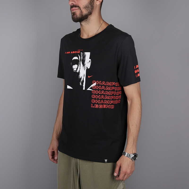 мужская черная футболка Nike Kobe Bryant 923701-010 - цена, описание, фото 3