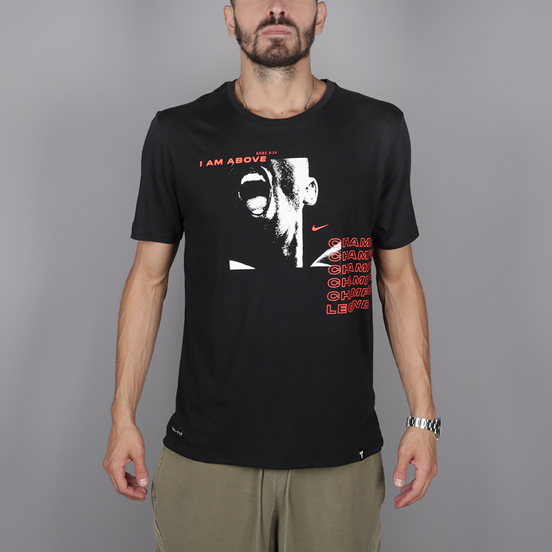 мужская черная футболка Nike Kobe Bryant 923701-010 - цена, описание, фото 1