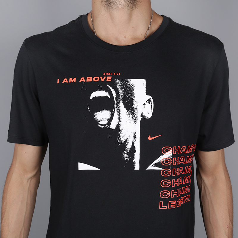 мужская черная футболка Nike Kobe Bryant 923701-010 - цена, описание, фото 2