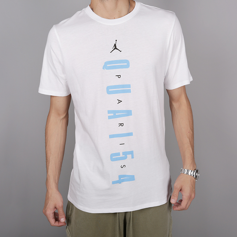 мужская белая футболка Jordan Quai 54 AV8352-101 - цена, описание, фото 2