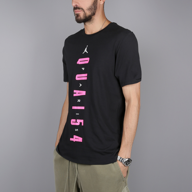 мужская черная футболка Jordan Quai 54 AV8352-011 - цена, описание, фото 3