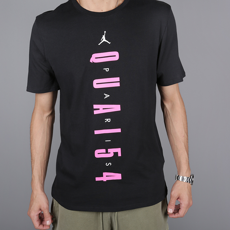 мужская черная футболка Jordan Quai 54 AV8352-011 - цена, описание, фото 2