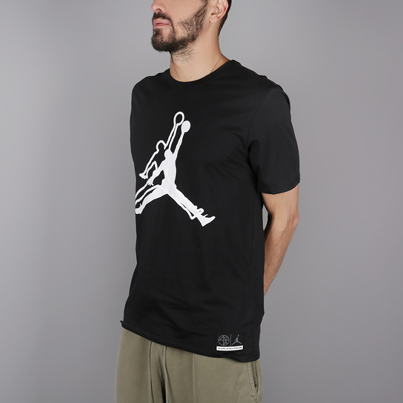 мужская черная футболка Jordan He Got Game AR1284-010 - цена, описание, фото 3