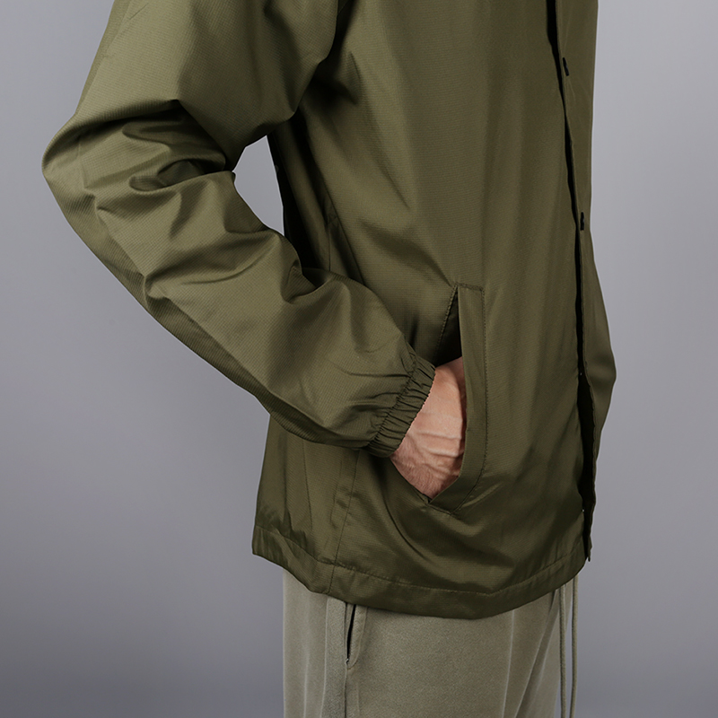 мужская зеленая куртка Jordan Coach Jacket 939966-395 - цена, описание, фото 6