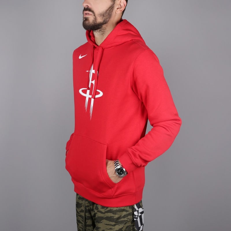 мужская красная толстовка Nike Houston Rockets AA3665-657 - цена, описание, фото 3