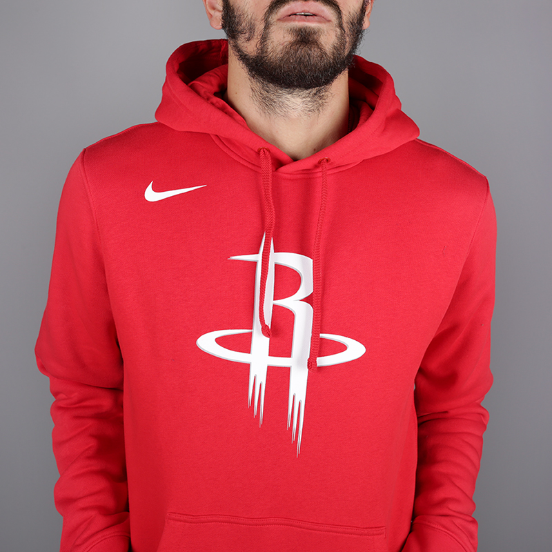 мужская красная толстовка Nike Houston Rockets AA3665-657 - цена, описание, фото 2