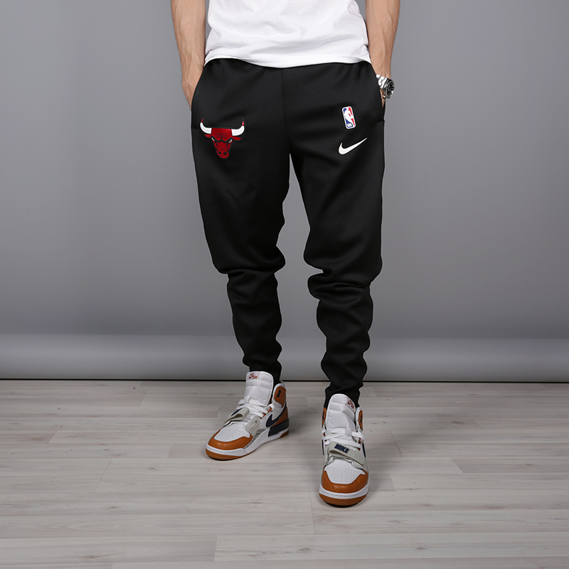 мужские черные брюки Nike Chicago Bulls Therma Flex Showtime AA5213-010 - цена, описание, фото 1