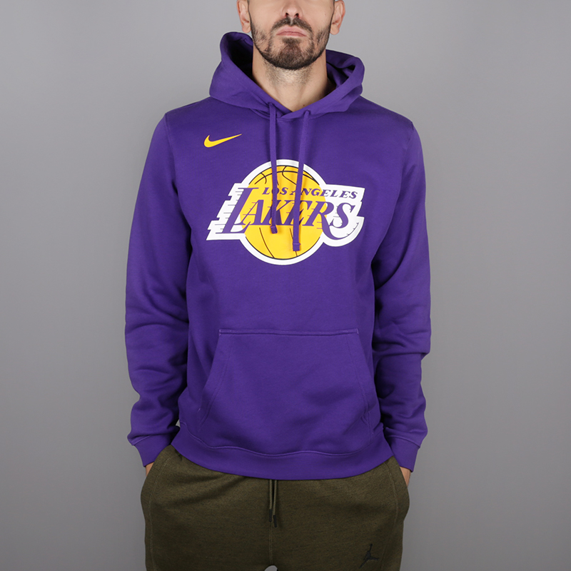 nike lakers pullover