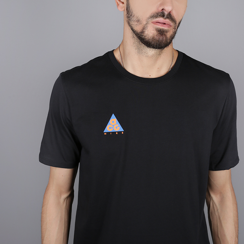 мужская черная футболка Nike ACG Tee AQ3951-010 - цена, описание, фото 3