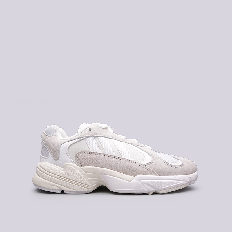  белые кроссовки adidas Yung-1 B37616 - цена, описание, фото 1