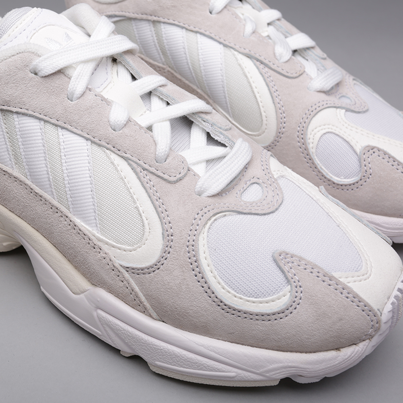  белые кроссовки adidas Yung-1 B37616 - цена, описание, фото 5