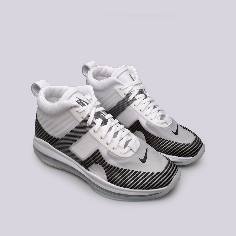 мужские белые баскетбольные кроссовки Nike Lebron x JE Icon QS AQ0114-100 - цена, описание, фото 2