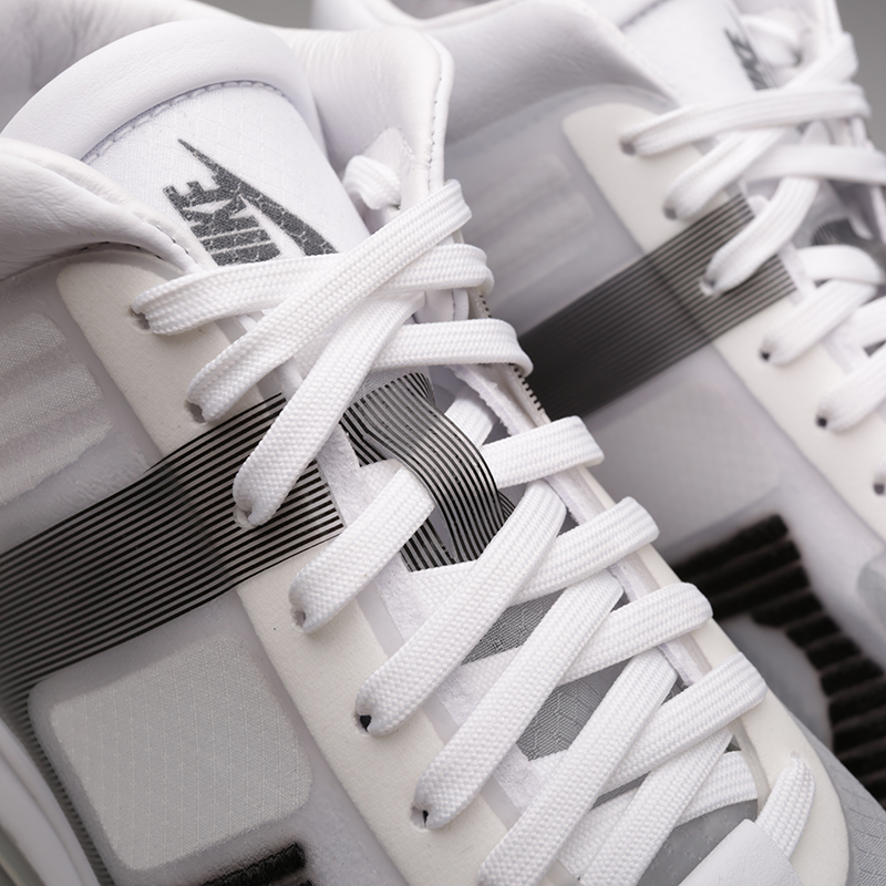мужские белые баскетбольные кроссовки Nike Lebron x JE Icon QS AQ0114-100 - цена, описание, фото 5