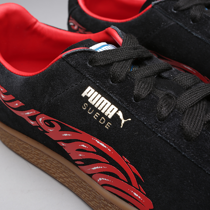 мужские черные кроссовки PUMA Suede Classic x Santa Cruz 36632101 - цена, описание, фото 6