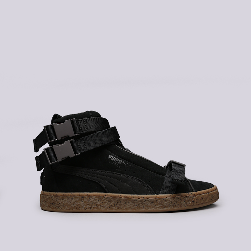 мужские черные кроссовки PUMA Suede Classic x TheWeeknd 36631001 - цена, описание, фото 1