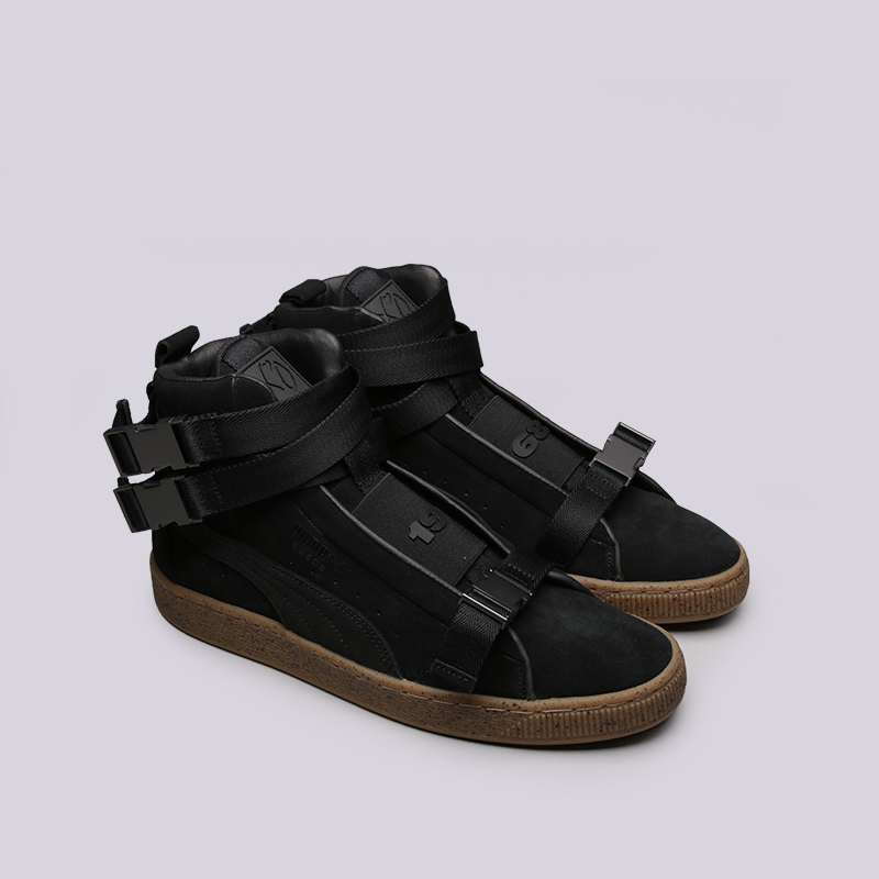 мужские черные кроссовки PUMA Suede Classic x TheWeeknd 36631001 - цена, описание, фото 3