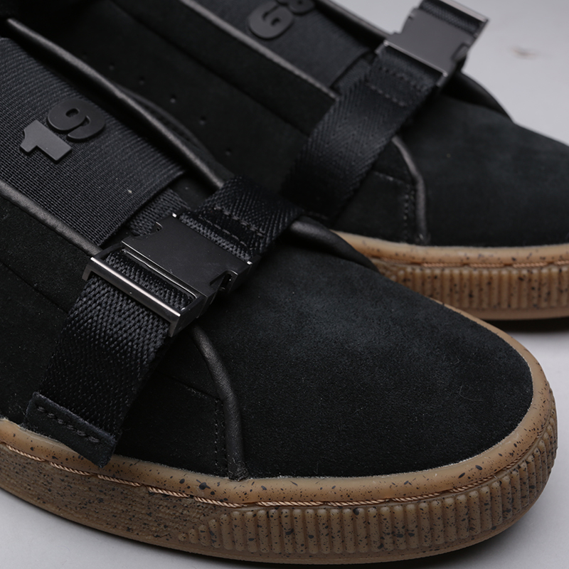 мужские черные кроссовки PUMA Suede Classic x TheWeeknd 36631001 - цена, описание, фото 4