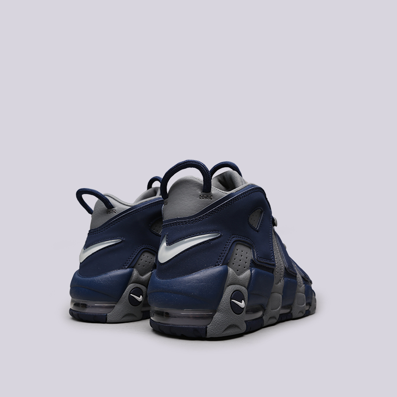 мужские синие кроссовки Nike Air More Uptempo '96 921948-003 - цена, описание, фото 4