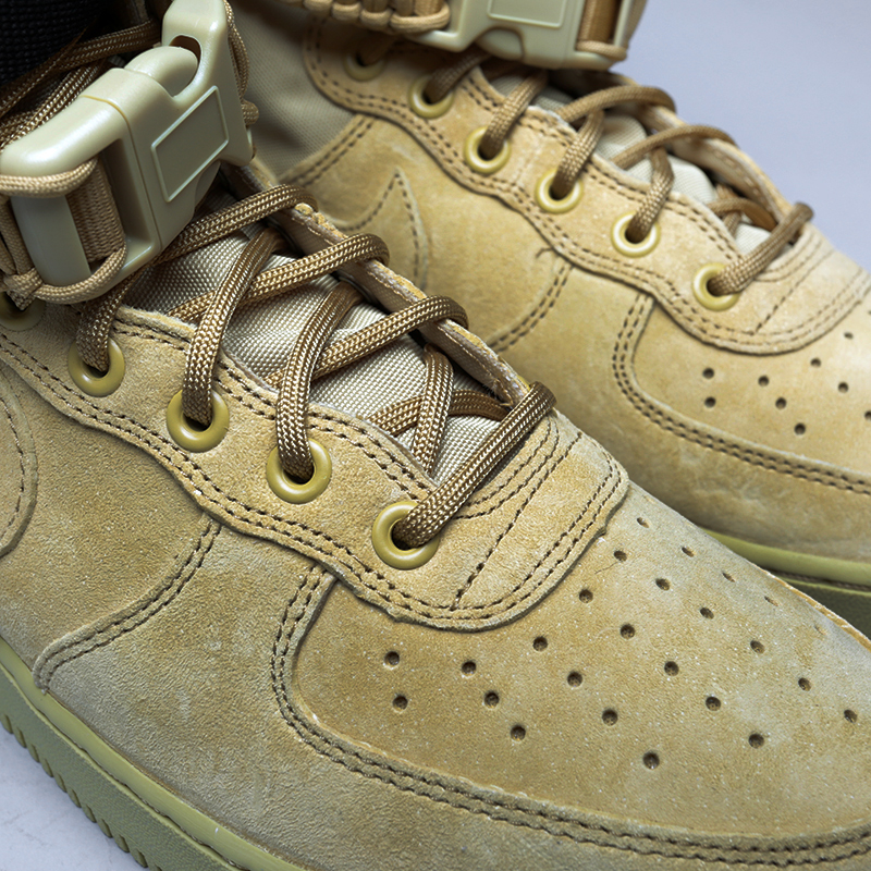 мужские коричневые кроссовки Nike SF Air Force 1 864024-700 - цена, описание, фото 5