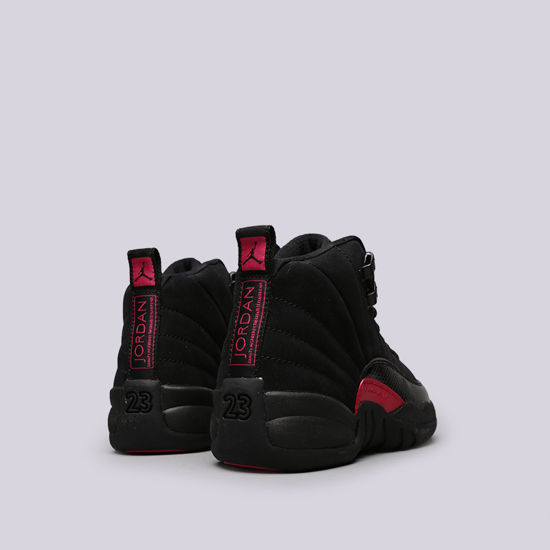 женские черные кроссовки Jordan 12 Retro GS 510815-006 - цена, описание, фото 4