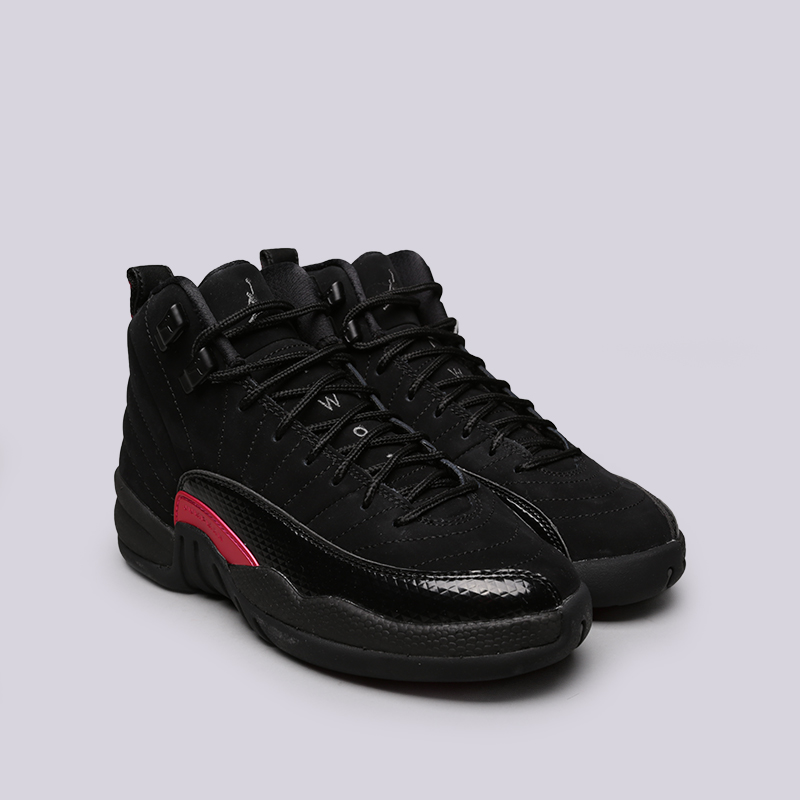 женские черные кроссовки Jordan 12 Retro GS 510815-006 - цена, описание, фото 3