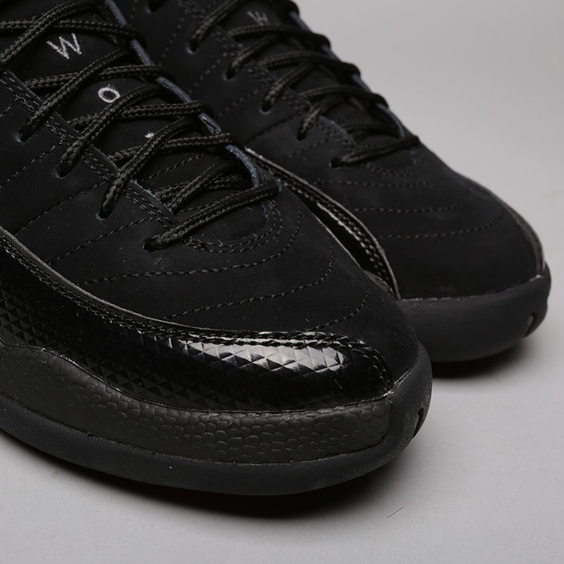 женские черные кроссовки Jordan 12 Retro GS 510815-006 - цена, описание, фото 5
