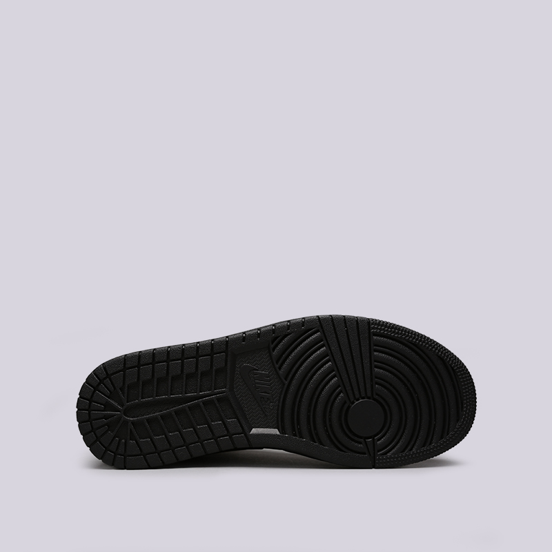 мужские черные кроссовки Jordan 1 Mid 554724-050 - цена, описание, фото 2