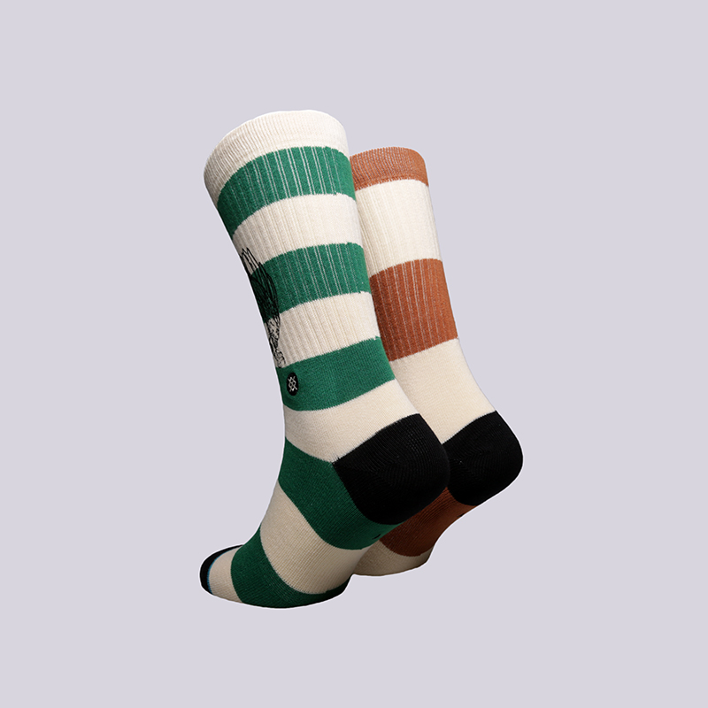 мужские бежевые носки Stance Hecho M526A17HEC - цена, описание, фото 2