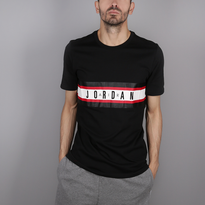 мужская черная футболка Jordan Graphic 939618-010 - цена, описание, фото 1