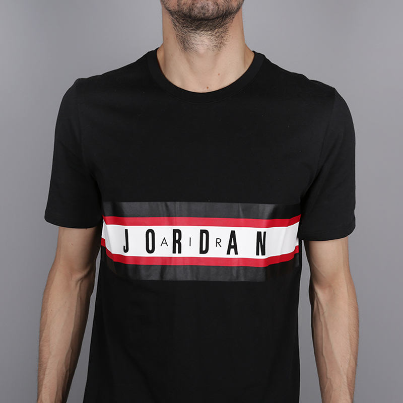 мужская черная футболка Jordan Graphic 939618-010 - цена, описание, фото 2