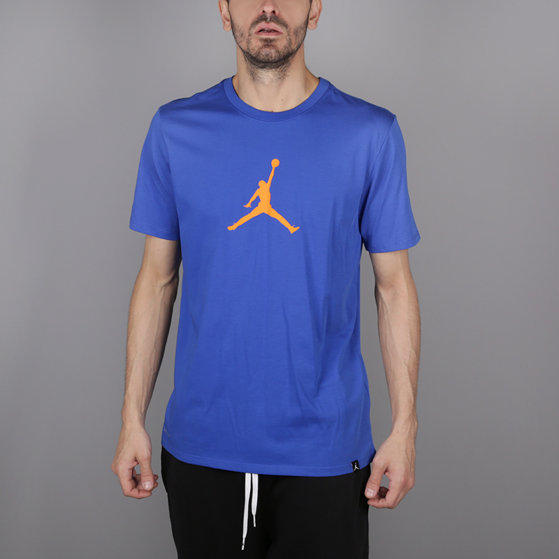 мужская синяя футболка Jordan Jumpman 23/7 925602-486 - цена, описание, фото 1