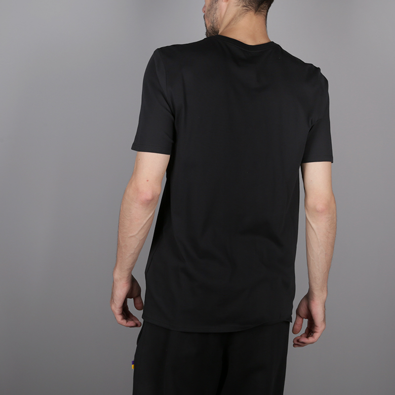 мужская черная футболка Nike Spurs 933557-010 - цена, описание, фото 4
