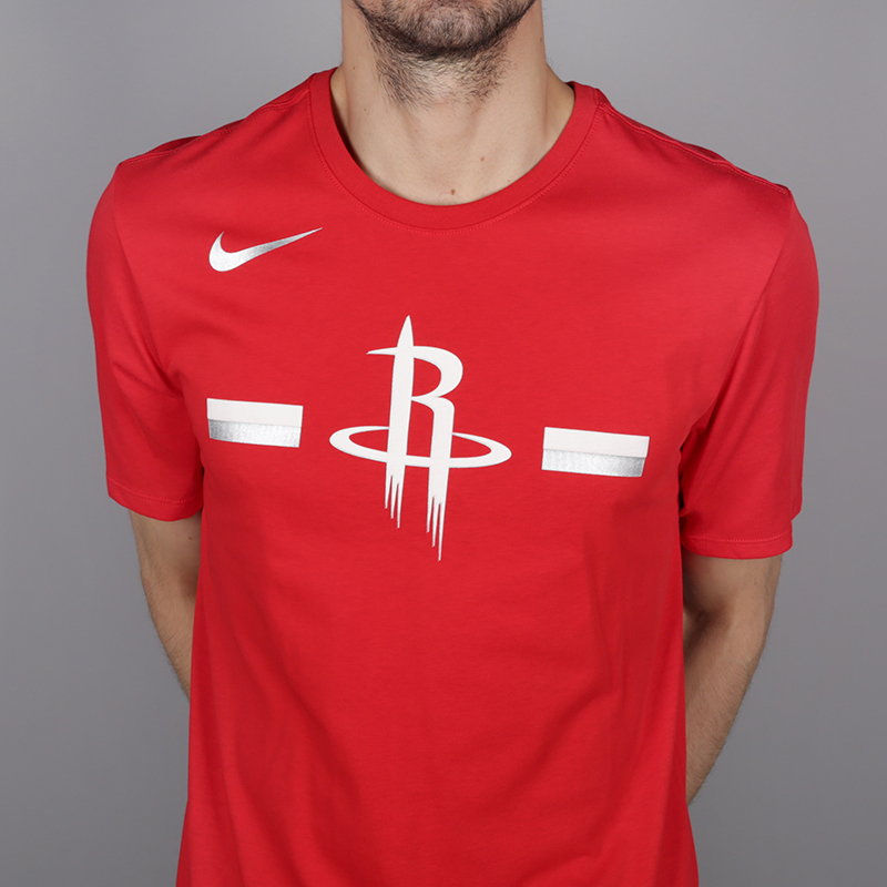 мужская красная футболка Nike Rockets 933525-657 - цена, описание, фото 2