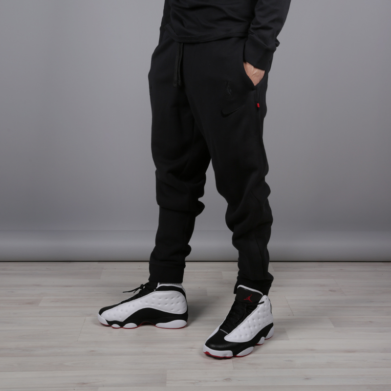 мужские черные брюки Nike Chicago Bulls AH4263-010 - цена, описание, фото 2