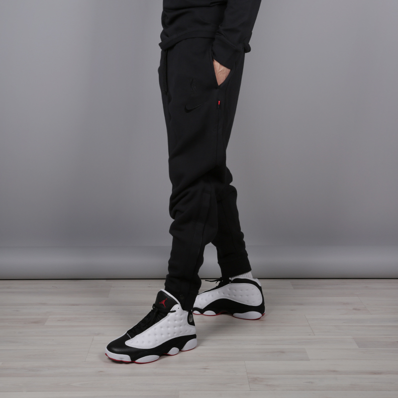 мужские черные брюки Nike Chicago Bulls AH4263-010 - цена, описание, фото 3