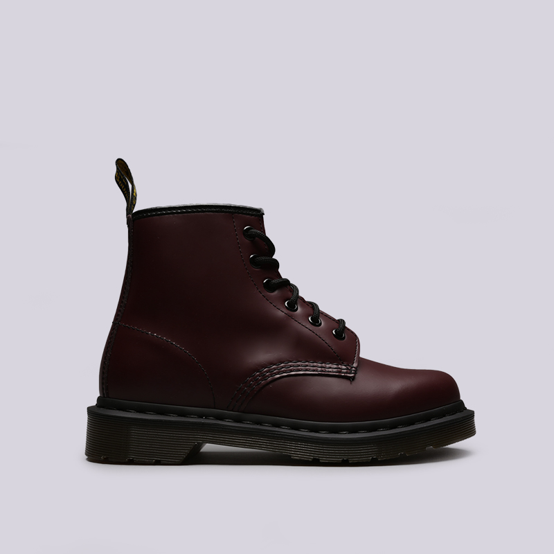  бордовые ботинки Dr. Martens Smooth 10064600 - цена, описание, фото 1